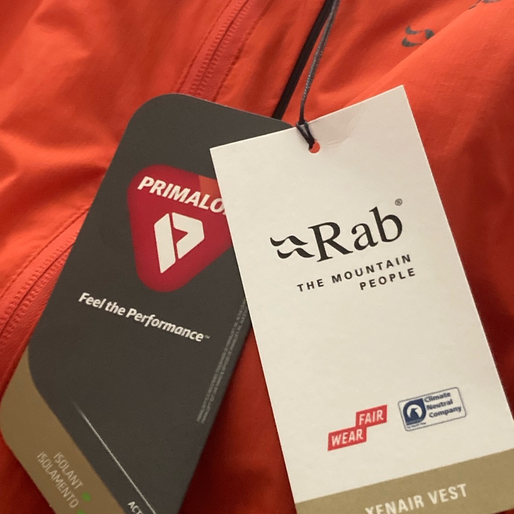 Rab Women's Orange Sleeveless Top - Picture 4 of 6
